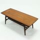 Teak coffee table by Louis van Teeffelen for WeBe 1950's