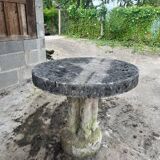 1950s Reconstituted Stone Garden Table