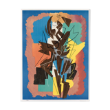 Danse espagnole Lithographie de l'artiste futuriste Gino SEVERINI
