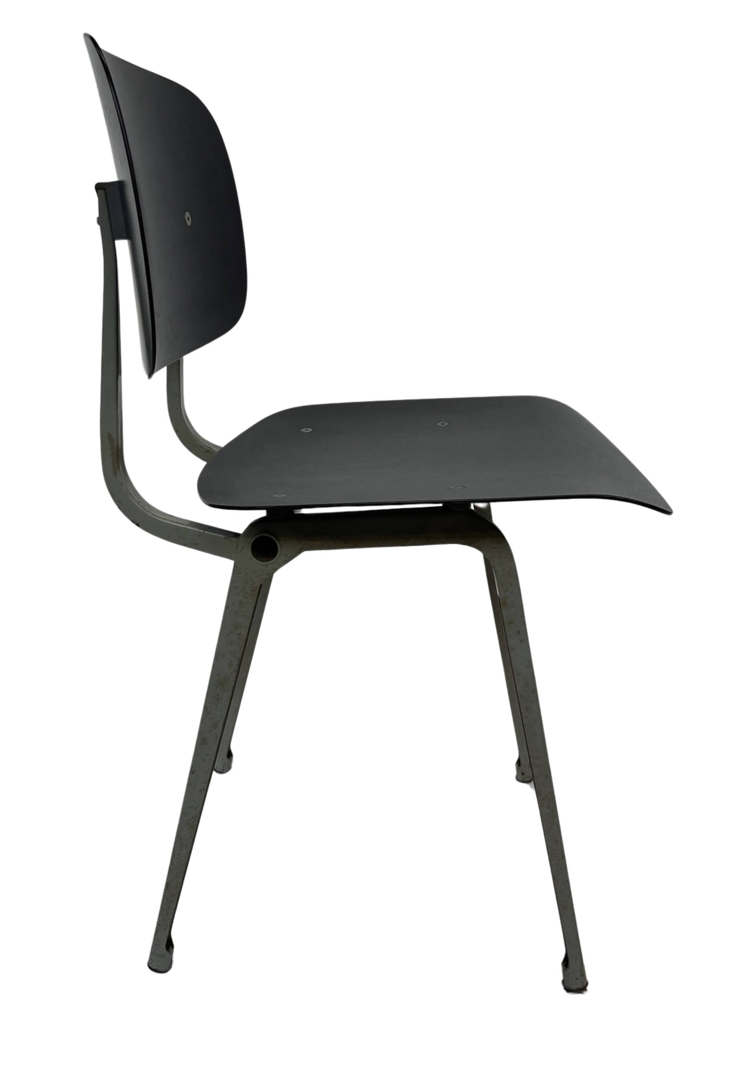 Vintage Friso Kramer Revolt chair for Ahrend de Cirkel 1960