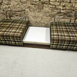 Vintage 1970s modular daybed sofa