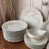 New limoges porcelain service Jammet-seignolles