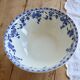 Saladier ancien porcelaine de Dresde bleu blanc