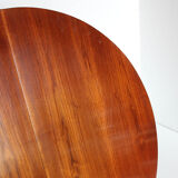 1950s vintage extendible teak dining table by Vittorio Dassi