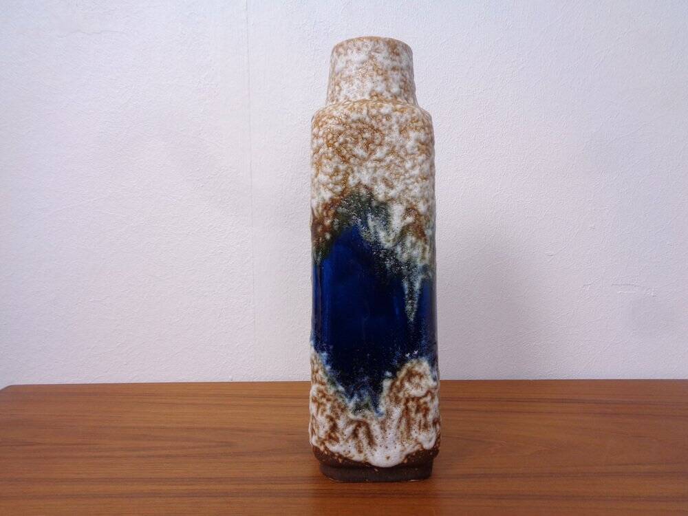 Model 1438-30 Lava Ceramic Vase from Übelacker Keramik, Germany, 1970s