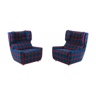 Two armchairs, Carl Straub 1955