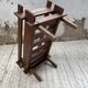 Small modernist oak planter from the 1950s