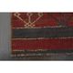 Turkish Kilim Vintage Handmade Wool Runner Rug Orange Gray Runner 66x334