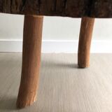 Table tripod tree trunk
