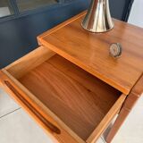 Solid elm bedside table – Maison Regain