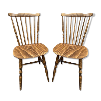 2 Vintage bistro chairs Baumann Tacoma 1960s
