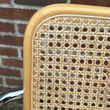 Set of 4 Cesca chairs model B64 with armrests Cesca Marcel breuer design