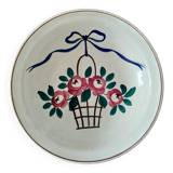 Grand plat creux saladier Terre de fer Longchamp Modele Jeanette