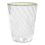 Handblown Venetian Tumbler Glass in Green