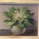 Charming old painting: Bouquet of lily of the valley