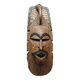 African Mask in Hand-Carved Wood