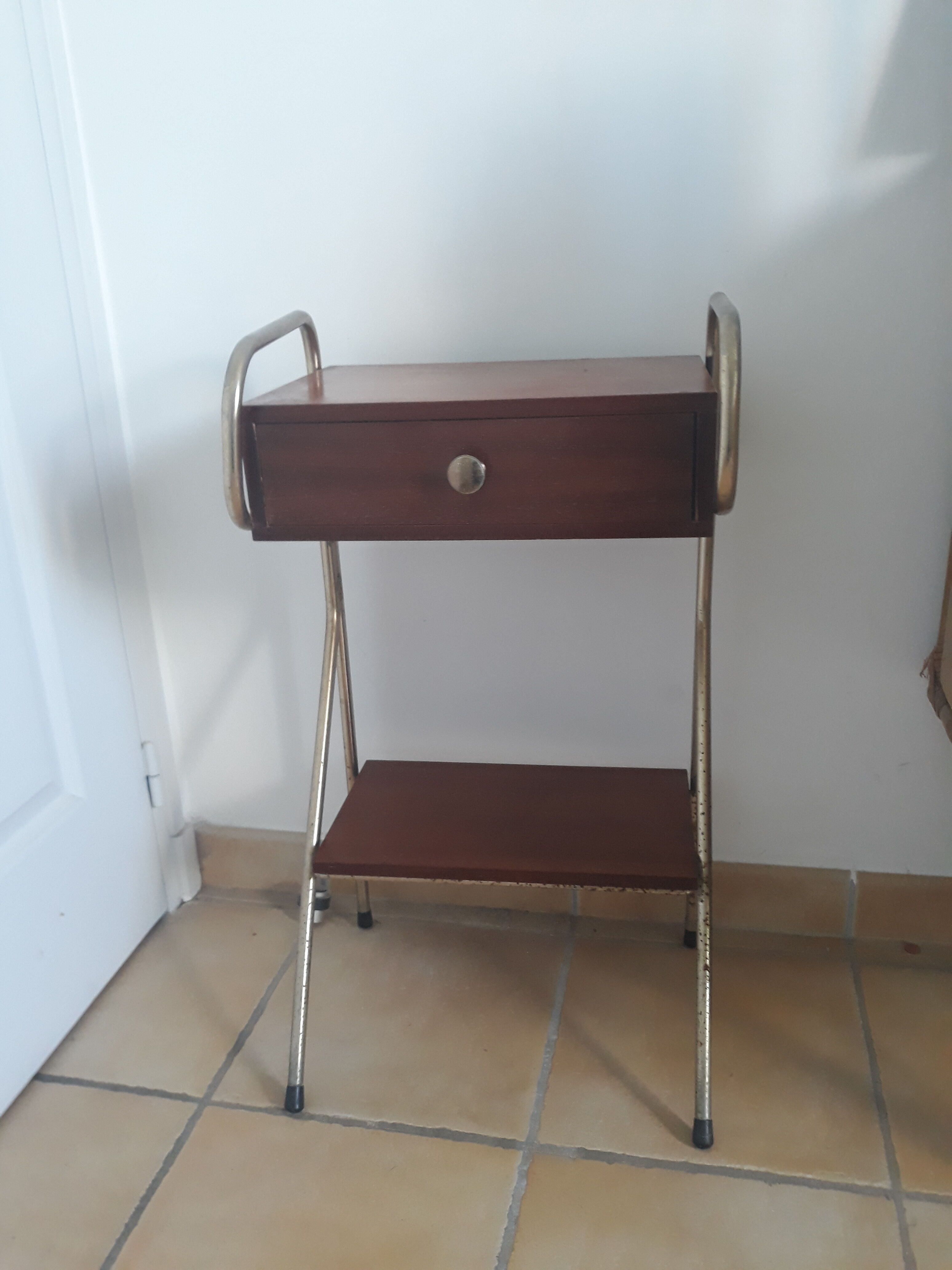Vintage bedside table