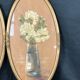 Two paintings in pendant around 1900
