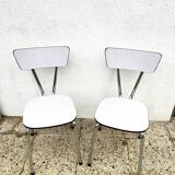 Set of two formica chairs
