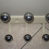 Coats vintage metal door has 5 hooks