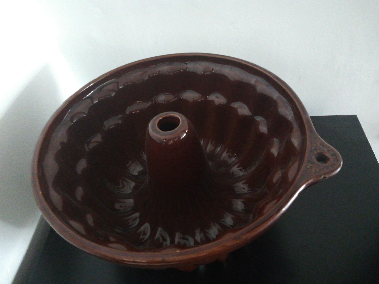 Ceramic kouglof cake mould West Germany
