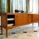 Mid-century Danish modern teak sideboard by Henry W. Klein for Bramin 1960s