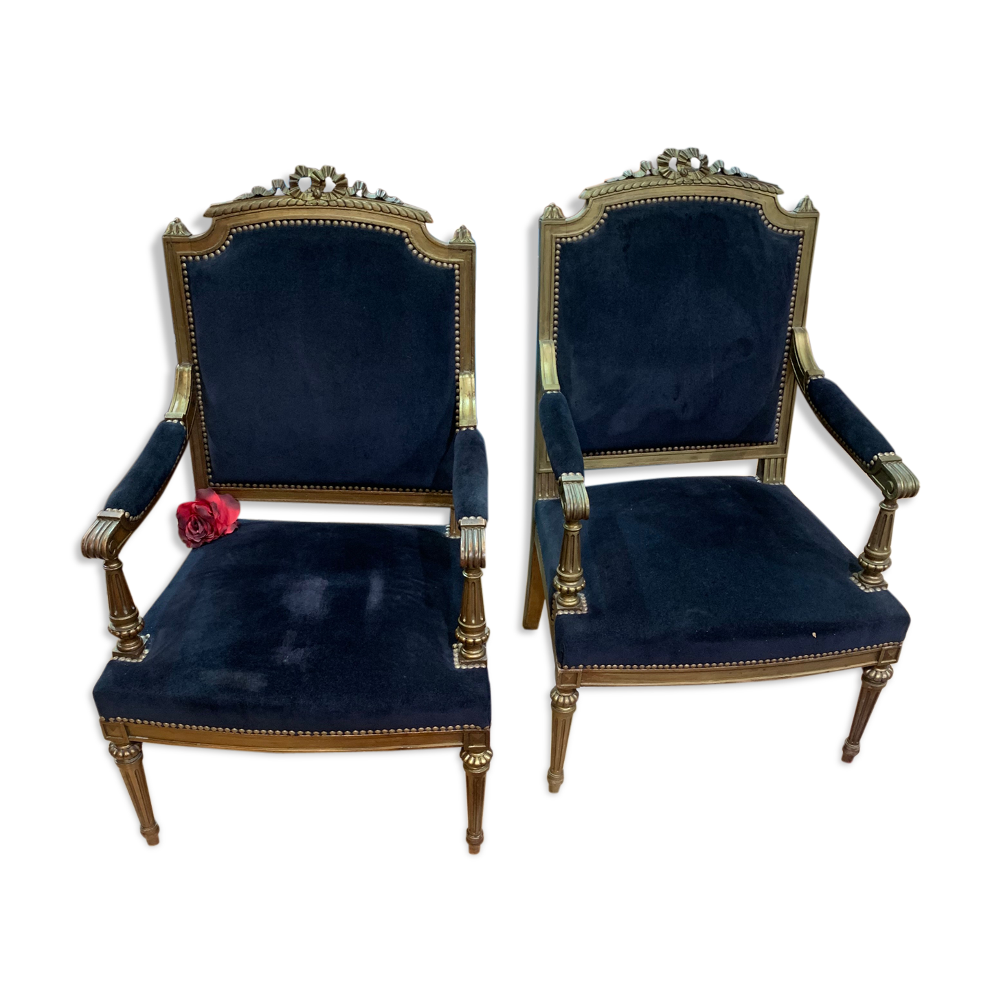 Pair of armchairs