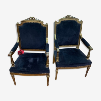 Pair of armchairs