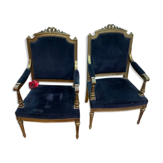 Pair of armchairs