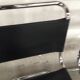 Set of 4 black leather chairs by Ludwig Mies Van Der Rohe