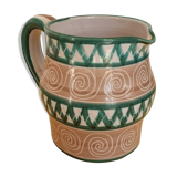 Robert Picault vintage ceramic pitcher