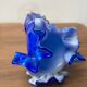 Vase Murano bleu cobalt