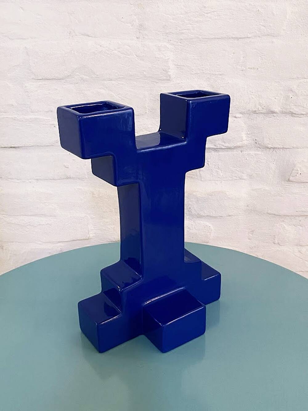 Ceramic Vase Atzeco by Florio Keramia