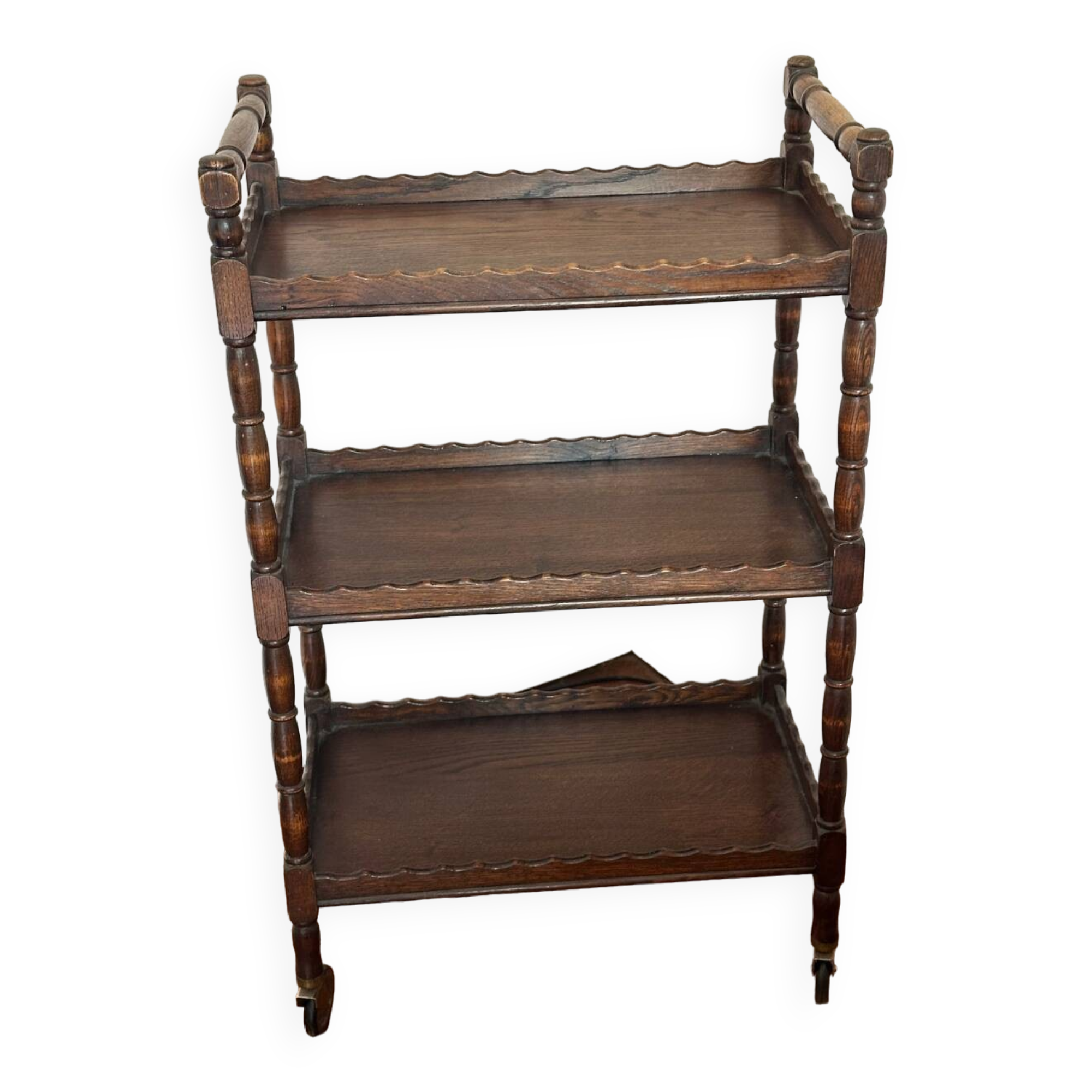 Vintage Serving Table - Rolling Table