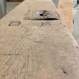 Pair of XXL oak farmhouse bench