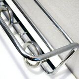 Wall coat rack in Bauhaus style, 1960s