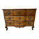 Louis XV commode with three drawers in solid walnut, 18th century