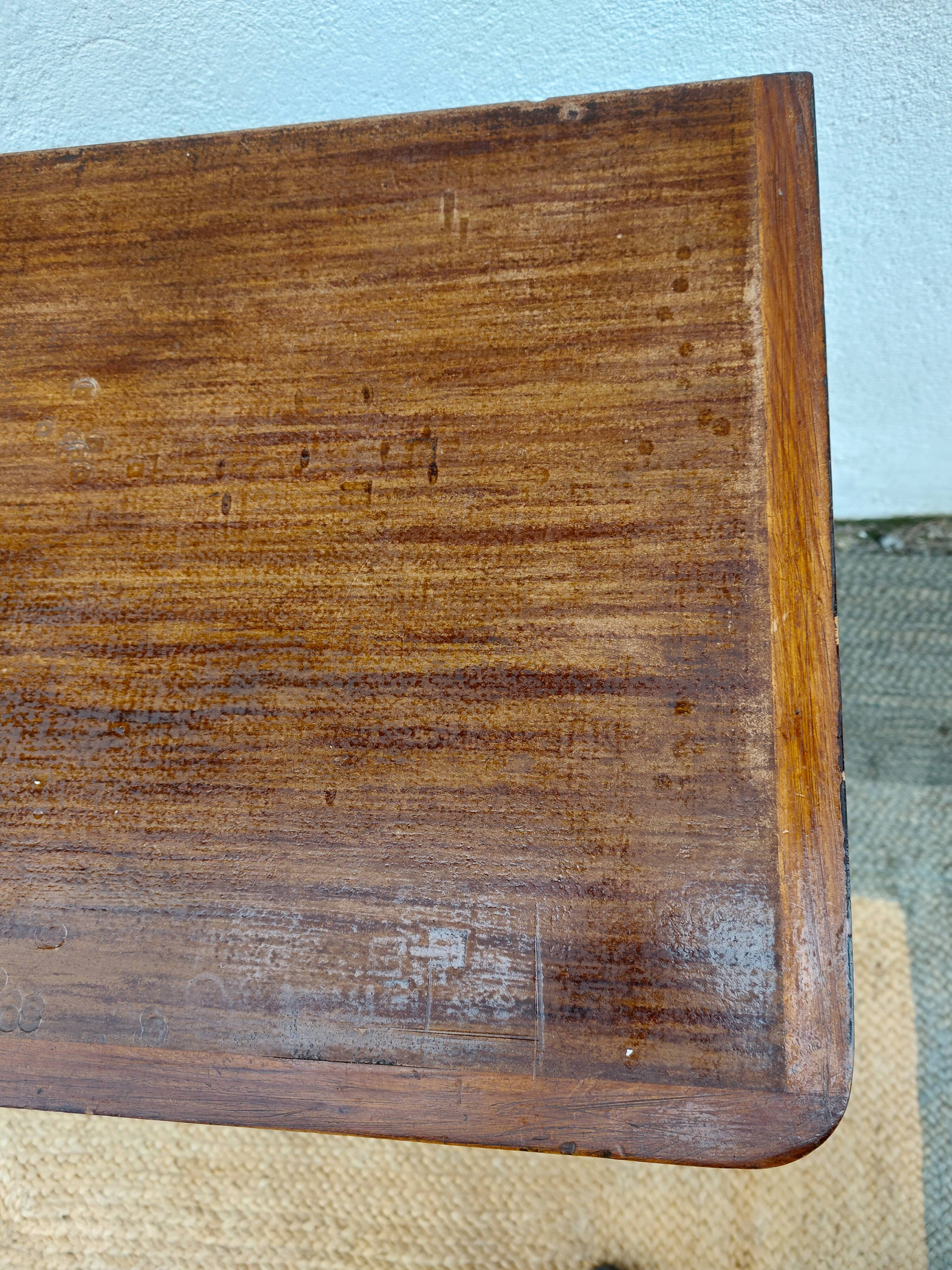 Vintage wooden handle buffet