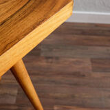 Vintage Czechoslovak Wooden TV Side Table by Nový Domov, 1970s