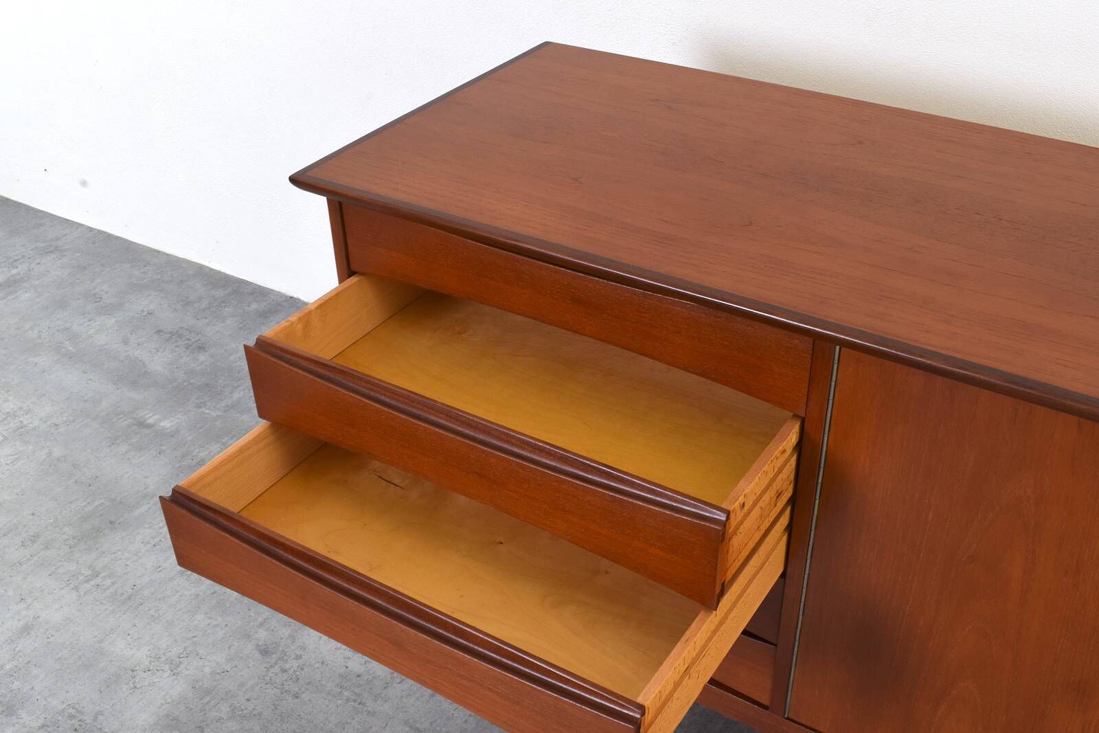 Mid-Century Teak Sideboard by Fredrik A. Kayser, Norway, 1960s.