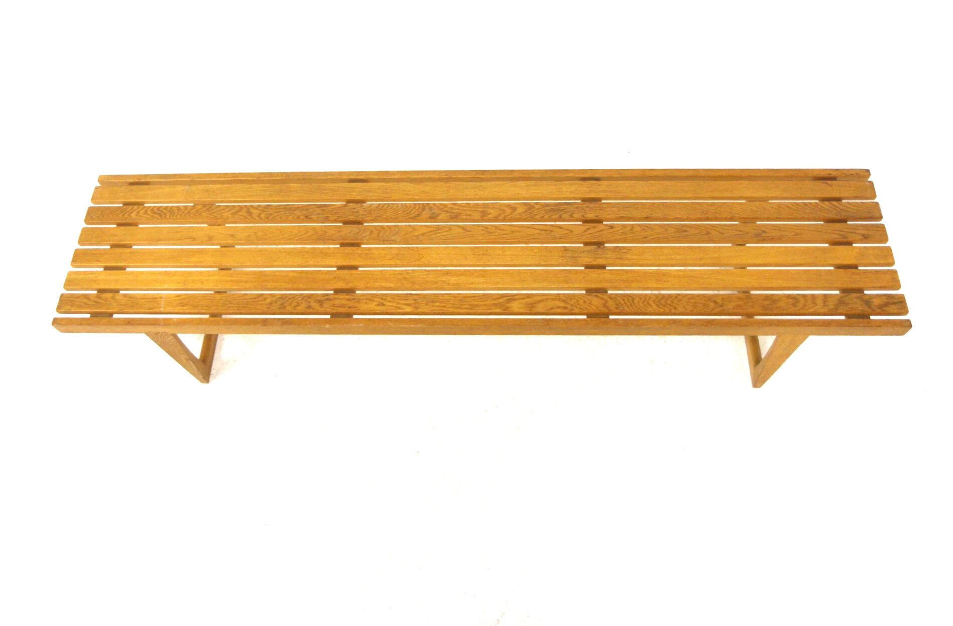 Minimalist bench "Tokyo" Yngvar Sandström, Nordiska Kompaniet, NK, Sweden, 1970
