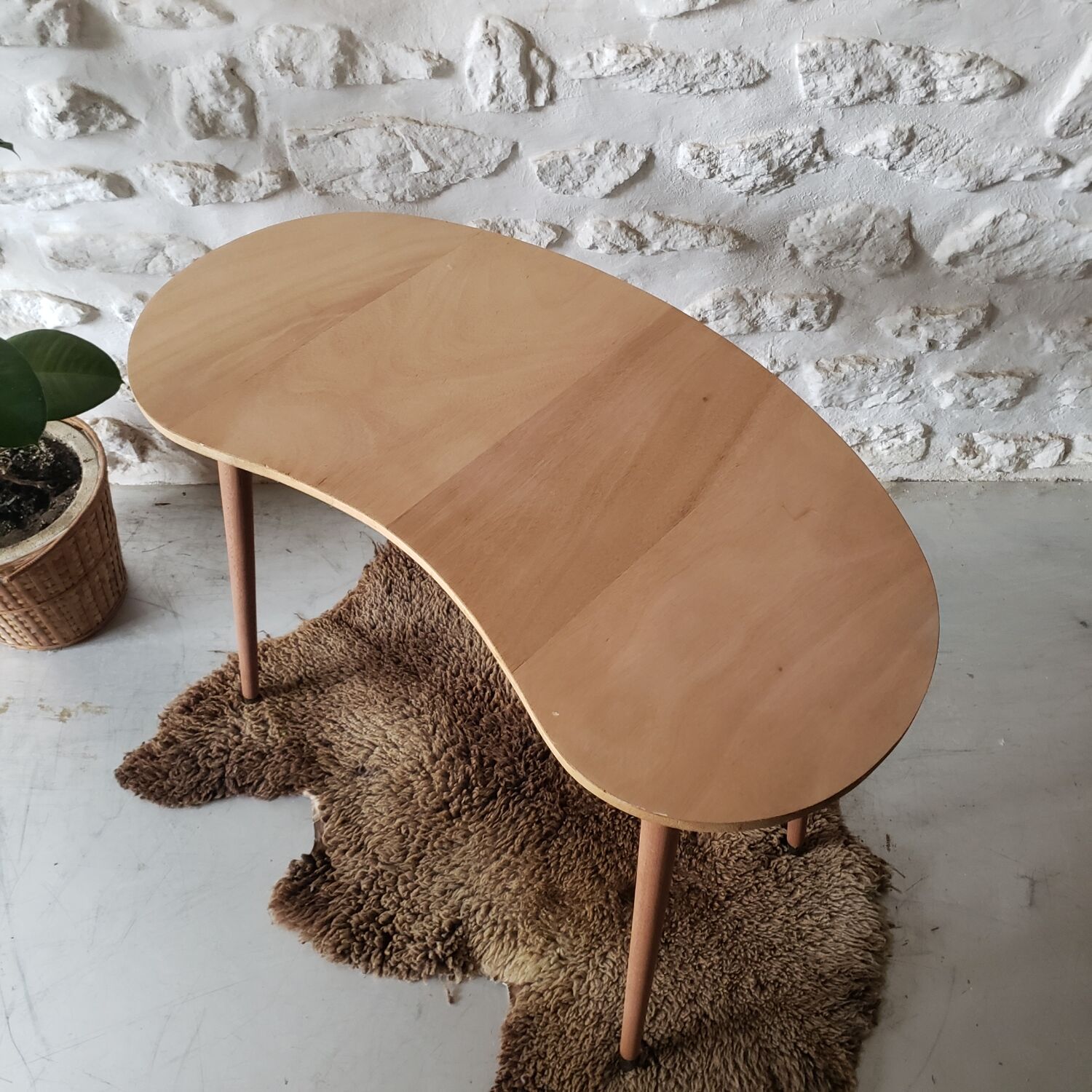 Vintage bean table