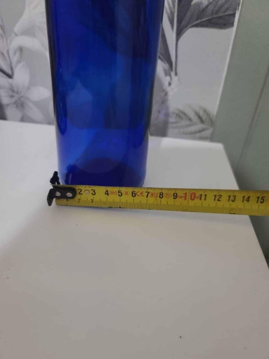 Cobalt Blue Glass Bottle