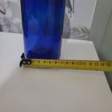 Bouteille en verre bleu Cobalt