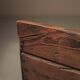 Farm bench in solid wood, Art-Populaire, 19th century