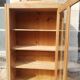 Parisian cabinet glazed raw wood