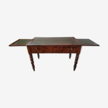 Louis Philippe middle flat desk in mahogany