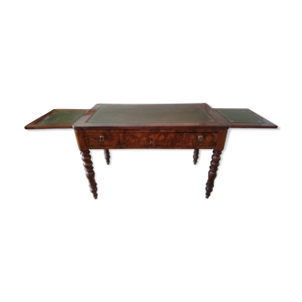 Louis Philippe middle flat desk in mahogany