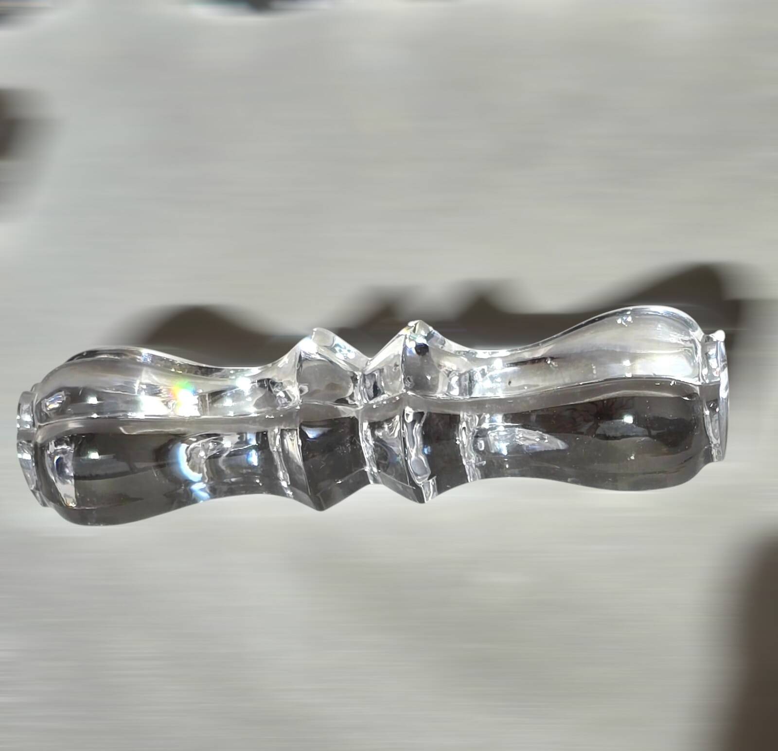 Set of 12 Chrystal knife rests from Cristalleries Royales de Champagne