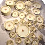 75-piece vintage porcelain table service, Raynaud & Co., Limoges.